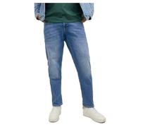 Jean slim JACK & JONES PLUS Jjiglenn Jjoriginal MF 071 Noos pour homme - Bleu denim - Taille basse 40/32
