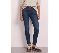 Jean Slim Leg taille mi-haute avec détail décoratif