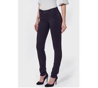 Jean slim noir Femme - KAPORAL - LOCKK - Effet push-up - Coupe slim - Taille standard 26