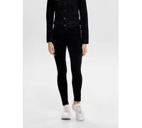 Jean slim taille basse pour femme ONLY en denim noir ONLKENDELL pantalon skinny
