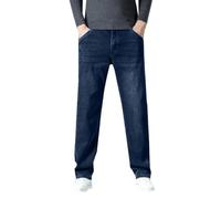 Jean Stretch Homme DéChiré,Jean Droit Et EuropéEn pour Homme Ample Et Polyvalent DéContracté Confortable Et d'affaires