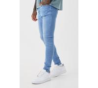 Jean super skinny délavé homme - bleu - 36R, bleu