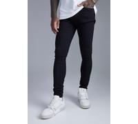 Jean super skinny délavé homme - noir - 36R, noir
