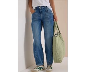 Jean taille haute à Barrel Leg, coupe ample