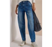 Jean taille haute à coupe « Barrel Leg » et coupe ample