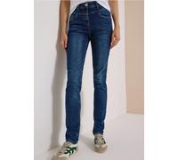 Jean taille haute Slim Leg, coupe slim