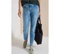 Jean taille moyenne, coupe Slim Leg et style décontracté