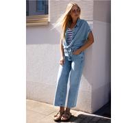 Jean taille moyenne Wide Leg à coupe ample