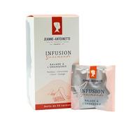 JEANNE ANTOINETTE - Infusion Bio - Balade à l'Orangerie - En sachets - Rooibos - Montagnes Cedar - Afrique du Sud - Agrumes et pêche - Fraîcheur et gourmandise - 20 Sachets
