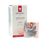 JEANNE ANTOINETTE - Infusion Bio - La Robe Pourpre - En sachets - Fruits rouges et hibiscus - Notes de pomme et framboise - Sucrée et acidulée - 20 Sachets
