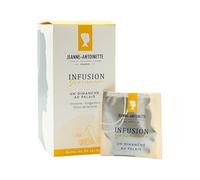 JEANNE ANTOINETTE - Infusion Bio - Un Dimanche au Palais - En sachets - Verveine et gingembre - Notes fruitées et épicées - Sérénité et fraîcheur - 20 Sachets
