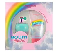 JEANNE ARTHES - Coffret Cadeau pour Femme - Boum Rainbow - Eau de Parfum 100 ml + Lait pour le Corps 150 ml - Parfum Musc Vanille - Fabriqué et conditionné en France à Grasse