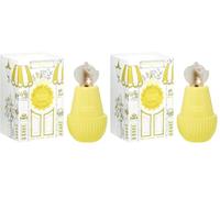 JEANNE ARTHES - Eau de Parfum Femme French Way Of Life -Tea Time à Paris - Tartelette Citron - Floral & Fruité - Pomme & Freesia - Fabriqué en France à Grasse - Cadeau femme - 100 ml (Lot de 2)