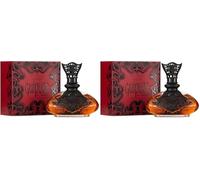 JEANNE ARTHES - Eau de Parfum Femme - Guipure & Silk - Floral & Fruité -Amande Douce & Coco - Fabriqué en France à Grasse - Cadeau femme - 100 ml (Lot de 2)