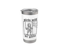 Jeanne d'Arc Empowered Women History Modèle féminin Gobelet isotherme en acier inoxydable double paroi