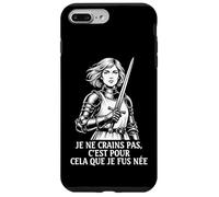 Jeanne d'arc Français I Am Not Afraid I Was Born to Do This Coque pour iPhone 7 Plus/8 Plus
