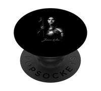 Jeanne d'arc Guerrier Médiéval Héros Français PopSockets PopGrip Adhésif