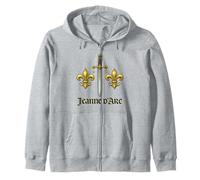 Jeanne d'arc Histoire de l'épée Fleur de Lis Jeanne d'arc Sweat à Capuche