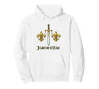 Jeanne d'arc Histoire de l'épée Fleur de Lis Jeanne d'arc Sweat à Capuche