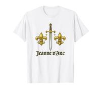 Jeanne d'arc Histoire de l'épée Fleur de Lis Jeanne d'arc T-Shirt