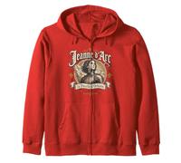Jeanne d'arc La Demoiselle d'Orléans 1412-1431 Sunburst Sweat à Capuche