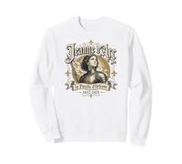 Jeanne d'arc La Demoiselle d'Orléans 1412-1431 Sunburst Sweatshirt