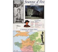 Jeanne d'Arc - Maurice Griffe - Tableaux Synoptique De L'histoire - broché - Atlas / carte
