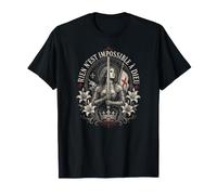 Jeanne d'arc Rien n'est Impossible pour Dieu en français T-Shirt