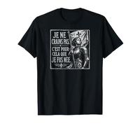 Jeanne d'arc Woodcut I Am Not Afraid. I Was Born for This. T-Shirt