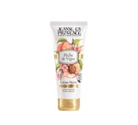 JEANNE EN PROVENCE - Crème pour les mains - Pêche de Vigne - Nourrit, Parfume & Adoucit - Pour peaux sèches - 95% d'Ingrédients d'origine naturelle - Fabriqué en France à Grasse - 75 ml