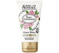 JEANNE EN PROVENCE - Crème pour les mains - Rose Envoûtante - Nourrit, Parfume & Adoucit - Pour Peaux Sèches - 95% d'Ingrédients d'origine naturelle - Fabriqué en France à Grasse - 75 ml