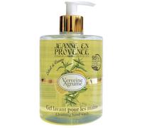 JEANNE EN PROVENCE - Gel lavant pour les Mains - Parfum Verveine Agrumes - Flacon Pompe 500 ml - 95% d'Ingrédients d'Origine Naturelle - Fabriqué en France à Grasse