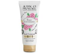 JEANNE EN PROVENCE - Lait Corporel Hydratant et Parfumé - Parfum Rose Envoûtante - 95% d'Ingrédients d'Origine Naturelle - Peau sèche - Fabriqué en France à Grasse - 200 ml