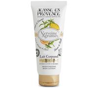 JEANNE EN PROVENCE - Lait Corporel Hydratant et Parfumé - Parfum Verveine Agrumes - 95% d'Ingrédients d'Origine Naturelle - Peau sèche - Fabriqué en France à Grasse - 200 ml