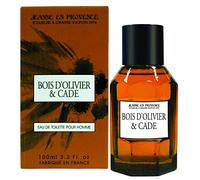 JEANNE EN PROVENCE - Parfum Homme Bois d'Olivier et Cade - Eau de toilette - Flacon Vaporisateur 100 ml - Fabriqué en France à Grasse