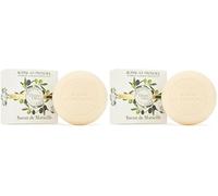 JEANNE EN PROVENCE - Savon Solide Corps & mains - Parfum Divine Olive - Nettoie, adoucit & Parfume - 95% d'Ingrédients d'Origine Naturelle - Fabriqué en France à Grasse - 100 gr (Lot de 2)