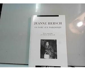 Jeanne Hersch, la dame aux paradoxes