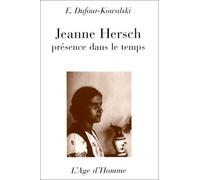 Jeanne Hersch : Présence dans le temps