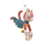 Lilliputiens Peluche d'activités Acti-nomade Jeanne 3-en-1 Rose et Vert