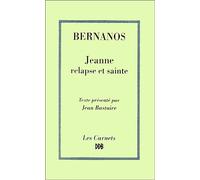 Jeanne, relapse et sainte - Georges Bernanos - Desclée De Brouwer - broché - Livre
