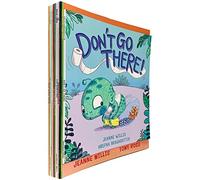 Jeanne Willis Collection Ensemble de 10 livres (N'y allez pas !, Daft Bat, Hippospotamus, Boa's Bad Birthday, Slug Needs a Hug, Cottonwool Colin, Misery Moo, The T-Rex Who Lost His Specs !, Big Bad B