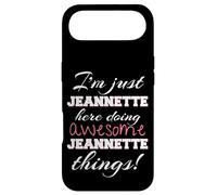 Jeannette Here Doing Awesome Jeannette Things Prénom Coque pour iPhone Air