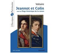 Collectif – Jeannot et Colin – suivi de Éloge historique de la raison – Classiques et Patrimoine
