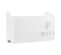 Jeanny Boîte De Rangement Murale pour Routeur WiFi Support Box Internet Rangement Box Internet Étagère Flottante Murale pour Câble pour Salon