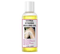 Jeanny Huile Blanchissante Éclaircissante pour La Peau Yellow Peeling Oil for Dark Skin Huile Gommage pour Corps Pieds Mains 110 ML