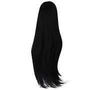 Jeanoko 1/3 Boule Articulée Perruque de Poupée Douce Haute Température Soie Bricolage Poupée Perruque Facile à Coiffer Alignement Réaliste du Cuir Chevelu pour Enfants Adultes Jeu de (Noir)