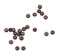 Jeanoko 1000pcs Anneau de Lien D'Extension de Cheveux, Micro Anneaux de Lien Perles de Silicone, Outil D'Extension de Cheveux 3x2x2mm pour Toutes Sortes de Personnes avec Noir Brun (marron marron