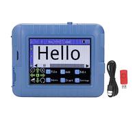 Jeanoko 3,5 Pouces Mini Imprimante à Jet d'encre Intelligent Imprimante de Code QR Portable avec Batterie de 2000mAh 12,7 Mm Hauteur D' Réglable pour Vêtements en Bois en Papier
