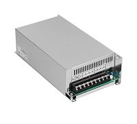 Jeanoko Alimentation à Découpage 500 W avec Tension Réglable pour L'automatisation Industrielle et L'éclairage LED, Conception en Alliage D'aluminium (S-500-12)