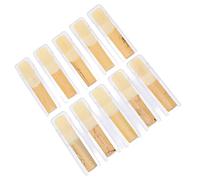 Jeanoko Anches de Clarinette de Force 2.5, 10 Pièces, pour une Vibration et un Remplacement Faciles pour les Débutants, Matériau Naturel Durable